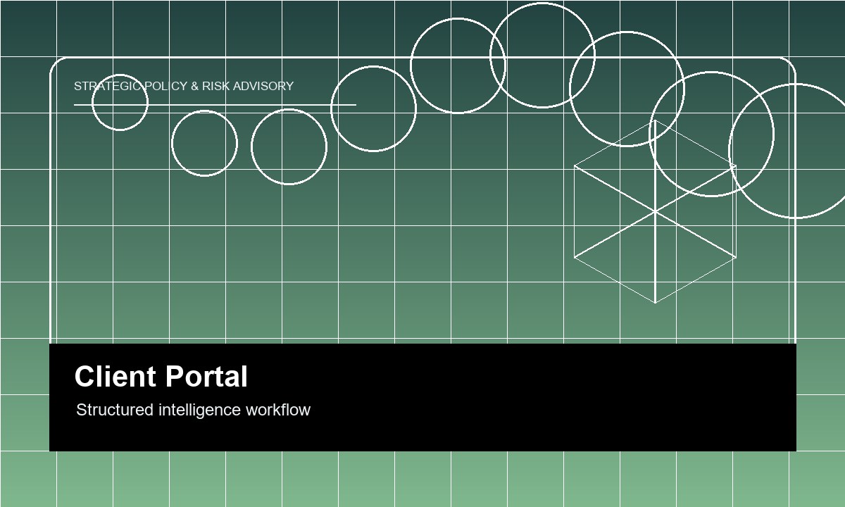 SPRA Client Portal Prepares a Structured Intelligence Workflow